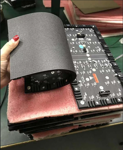 Đầy đủ màu sắc màn hình <span class=keywords><strong>LED</strong></span> đường cong màn hình TV <span class=keywords><strong>LED</strong></span> P4 trong nhà SMD <span class=keywords><strong>video</strong></span> RGB đồ họa 512 mét x 512 mét 65536 cấp độ - Product Image 4