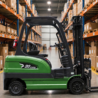 Offre saisonnière : Chariot élévateur électrique industriel pour manutention de matériaux en intérieur, 3 tonnes, avec alarme de recul, pour ports et entrepôts - Fournisseur