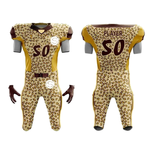 Uniformes juveniles personalizables de fútbol americano, equipo de entrenamiento transpirable - Product Image 1