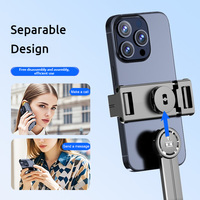 NOUVEAU Trépied pliable sans fil pour téléphone portable Mini poche Monopode Support pour iPhone Android Kit vidéo Selfie Stick 20cm ABS
