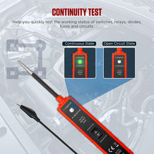 6-24V Auto Stromkreis Diagnose werkzeug LED-Leuchten 13Ft Test leitung Elektrisches System <span class=keywords><strong>Tester</strong></span> Fahrzeug werkzeuge - Product Image 4