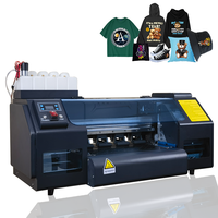 Mesin Cetak Digital Inkjet Profesional A3 DTF Printer Double XP600 Single Head Hoson Board untuk Film PET dan Kaos