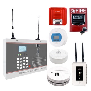 RF endereçável sem fio incêndio alarme sistema acessório alarme repetidor - Product Image 2