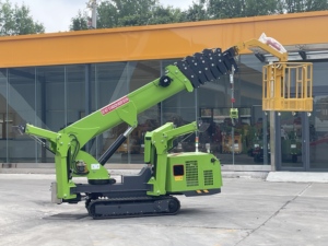 Mini-Raupenkran mit Dieselmotor <span class=keywords><strong>3T</strong></span> 5T 8T mit Abstützungen, angepasst für Präzisionshandling in engen Umgebungen - Product Image 2