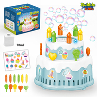 Vente en gros de jouets à bulles électriques pour enfants avec lumière colorée et mélodie, souffleur de bulles entièrement automatique pour les fêtes