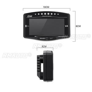 Nuevo Medidor Digital LCD Universal 5 en 1 de 12v/24v para Camiones y Automóviles, Medidor de Presión de Aceite, Voltímetro, Temperatura del Agua, Medidor de Combustible, Tacómetro - Product Image 3