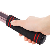 Brosse à poussière pour voiture en alliage d'aluminium traité à la cire, microfibre, manche long, outil de nettoyage automobile sans rayures, pour intérieur et extérieur