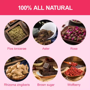 Té nutritivo para mujeres Jengibre Azúcar Moreno Extractos de plantas de Goji Ayuda al sistema reproductivo Extracto de plantas Suplementos Alimentarios - Product Image 4