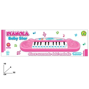 <span class=keywords><strong>Pianola</strong></span> Baby Star, Teclado Musical de 32 cm para Niños de 3+ Años, Reproduce Melodías Dulces - Product Image 1
