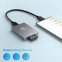 CF express-lector de tarjetas tipo a, adaptador USB 3,1 Gen2 de 10Gbps para Windows XP con Cable para SLR