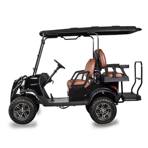 Nouveau modèle 2 + 2 voiturette <span class=keywords><strong>de</strong></span> golf électrique populaire confortable club pliant voiture touristique avec 4 sièges pour la <span class=keywords><strong>chasse</strong></span> Buggy & Road Golf - Product Image 2