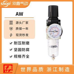 Vanne de réduction de pression avec filtre Sxqd Aw3000 03 avec manomètre pour système pneumatique - Product Image 5