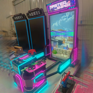 Máquina de juegos que funciona con monedas atractivas para interiores, nuevo juego de entradas de redención de tiro de francotirador maestro, diseño elegante de Arcade - Product Image 6