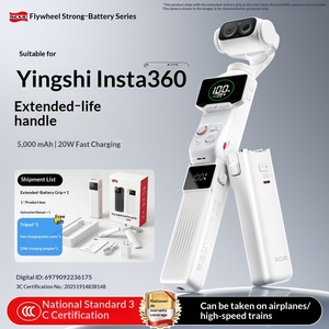 Feimaotui - Batería Externa <span class=keywords><strong>de</strong></span> 10000 mAh con Agarre para Insta360 Luna Ultra/Pro Series, Carga Rápida <span class=keywords><strong>de</strong></span> 22.5 W, Batería <span class=keywords><strong>de</strong></span> Respaldo <span class=keywords><strong>de</strong></span> Larga Duración - Product Image 5