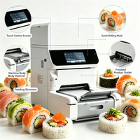 Macchina Automatica per la Preparazione di Sushi, Attrezzatura Commerciale per Modellare Sushi per Ristoranti Giapponesi e Workshop di Sushi