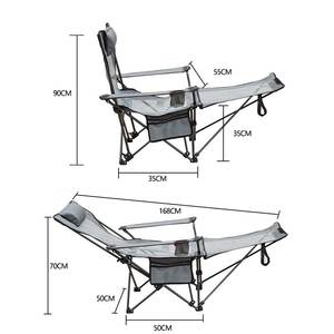 Design Moderno ajustável Dobrado Reclinado Relax Beach Lounge <span class=keywords><strong>Chair</strong></span> Indoor/Outdoor Lazer <span class=keywords><strong>Metal</strong></span> Mesh Camping Cadeira para Uso do Parque - Product Image 4