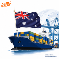 Transport maritime Chine-Australie, service porte-à-porte DDP pour agent d'expédition 1688