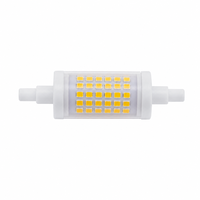 Ampoule LED R7S 220-240V 5W 520lm Température de couleur multiple (2700K-4000K) IRC>80 15000H Certifiée RoHS/CE Garantie 2 ans pour l'éclairage hôtelier