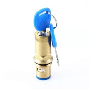 Válvula de grifo con llave bloqueable de 15 mm para suministro de agua, con llave, fácil instalación, para repuesto de grifo de fregadero - Product Image 4