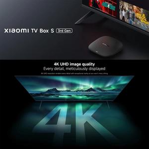 Xiaomi Version Globale Originale TV Box <span class=keywords><strong>S</strong></span> 3ème Gén. 4K Ultra pour Google TV Boîtier Smart TV Lecteur Multimédia Quad-Core 2Go+32Go - Product Image 3