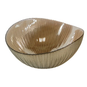 Centro de mesa de vidrio fundido italiano de alta calidad, color de brillo de barro único, agrega encanto a la decoración del hogar, hace que cualquier habitación se destaque - Product Image 1