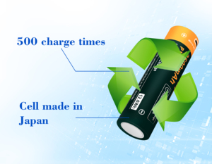 Bateria Recarregável USB Vapcell P1835A 18650 de Alta Capacidade 3500mAh, Potência Forte 10A P1835A para Lanterna e Produtos Digitais - Product Image 5