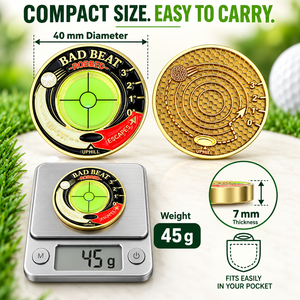 Private Label Golf Green Reader Bubble Level Metal Putting Practice Aid Custom Packaging Factory Supply Factory Direct Wholesale - Product Image 5