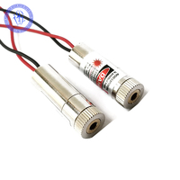 Focusable Dot Line Cross Red 3-5v 650nm 20mw 50mw Laser Diode