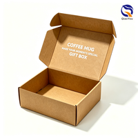 Boîtes d'expédition en carton ondulé écologiques personnalisées avec logo imprimé, emballage en papier pour boîte d'abonnement pour animaux de compagnie, vente chaude