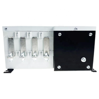 Commutateur de transfert de puissance double (ATS) manuel et automatique 4 pôles 125A CA 440V 50Hz en fer pour alternateur de groupe électrogène diesel