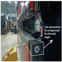 Presse plieuse CNC 6 axes entièrement électrique à servo, contrôle par échelle magnétique en boucle fermée, haute précision pour le pliage de tôles