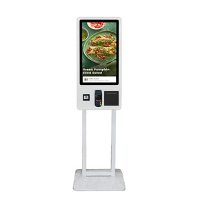 Terminal de kiosque de paiement en libre-service à <span class=keywords><strong>double</strong></span> écran latéral Totem de <span class=keywords><strong>32</strong></span> <span class=keywords><strong>pouces</strong></span> avec impression de 80mm et <span class=keywords><strong>support</strong></span> de point de vente - Product Image 3