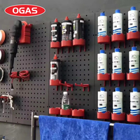 OGAS OEM planche à chevilles en plastique outils de quincaillerie planche suspendue étagère organisateur support mural support de stockage Durable panneau perforé