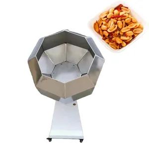 potato chip seasoning mixer snack food flavoring machine coating flavoring machine