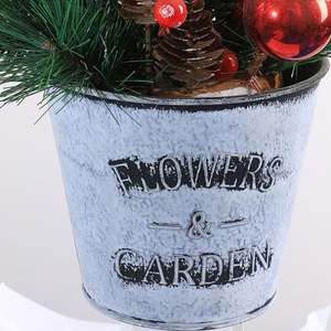 Mini decoraciones de escritorio de 35cm, pequeña decoración del hogar, árbol de Navidad Artificial, aguja de pino transfronteriza - Product Image 3