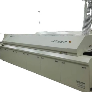 เครื่องบัดกรีแบบรีโฟลว์สำหรับเตาอบ0-2000มม./นาที, เครื่อง <span class=keywords><strong>Top8</strong></span>ความเร็วสายพานลำเลียงด้วยความร้อน Bottom8ระดับไฮเอนด์ - Product Image 3