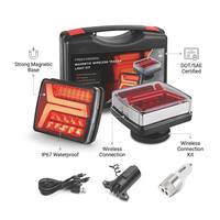 Kit de feux latéraux LED sans fil magnétiques certifiés DOT KLT-LITE KW8046 3,7 V pour remorques de camions (remplacement) Neuf