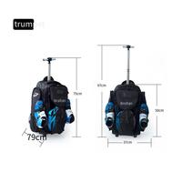 Sunisif Sac à dos en nylon pour patinage de vitesse professionnel avec poignée 50-70L Sac à patins à roulettes épais imperméable et portable personnalisable