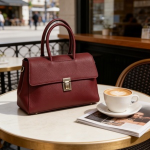 Sac à main en cuir pour femme, fabricant OEM, design haut de gamme personnalisé, cadeaux d'entreprise, sacs à main tendance pour femmes - Product Image 4