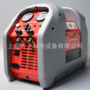 เครื่องกู้คืนน้ำยาทำความเย็นโรเทนเบอร์เกอร์แบบสองกระบอกสูบ ใช้ซ้ำได้ พร้อมปั๊มสำหรับระบบทำความเย็น - Product Image 4