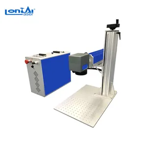 20W 30W 50W 70W 100W Portable Mini Raycus Fiber Laser Marking Machine Đối Với Trang Sức Kim Loại Nhựa Thép Nhôm Vàng Bạc Ring