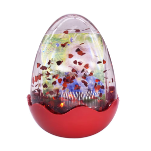 Globe à neige photo en forme d'œuf de Pâques en gros pour enfants, <span class=keywords><strong>souvenir</strong></span>, cadre transparent fantaisie pour photos flottantes - Product Image 4