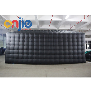 Disco Inflatable hộp đêm lều, mái vòm hình lớn màu trắng dẫn ánh sáng Inflatable Cube lều, và các sự kiện đám cưới sau - Product Image 5