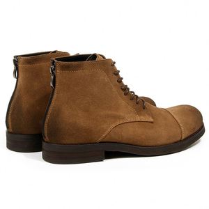 Chaussures Oxford de ville pour hommes 2026 de haute qualité, à bout pointu, respirantes, en cuir véritable, pour mariage et soirée - Product Image 2