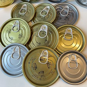 Tapa Metálica Redonda Vacía de 70mm con Cierre Giratorio, Fácil de Abrir, para Latas <span class=keywords><strong>Saferim</strong></span> - Product Image 3