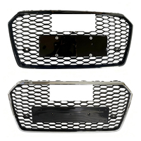 Kit de carrosserie de voiture de prix usine ABS calandre en nid d'abeille de pare-chocs avant pour Audi A7 S7 C7PA mise à niveau vers RS7 C7.5 2016-2018