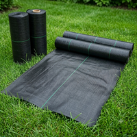 Matras Pengendali Gulma PP Woven Heavy Duty, Penutup Tanah Anti Gulma untuk Lanskap, Kain Penghalang Gulma Pertanian
