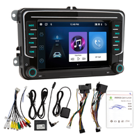 Radio con GPS de 7 Pulgadas para Auto, Compatible con VW Golf, Polo, Beetle, Amarok, Touran, Passat, con Carplay Inalámbrico, Android Auto, Unidad Principal Android Volkswagen
