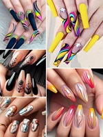 Marqueur permanent pour nail art, couleurs plastiques, imprimé UV, 12 couleurs, pointe ronde 0,5 mm, pour peinture DIY, graffiti et surlignage