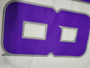 सबसे अच्छी गुणवत्ता कस्टम सिलाई #18 Jeferson हॉक्सन #9 जे. #3 एडिसन अमेरिकन फुटबॉल जर्सी - Product Image 4